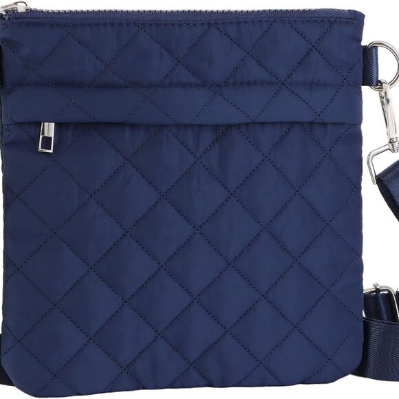 Quilted Puffer Shoulder Handbag for Women - Lightweight & Chic Travel Essential - Picture 1 of 6